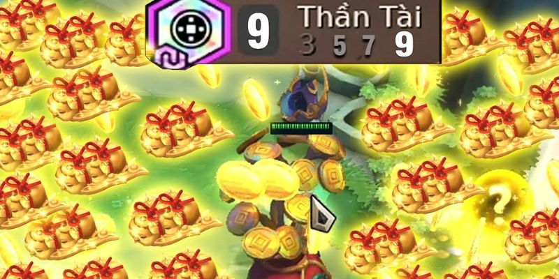 Các mốc nổ hũ thần tài sẽ mang tới số điểm may mắn theo từng vòng đấu