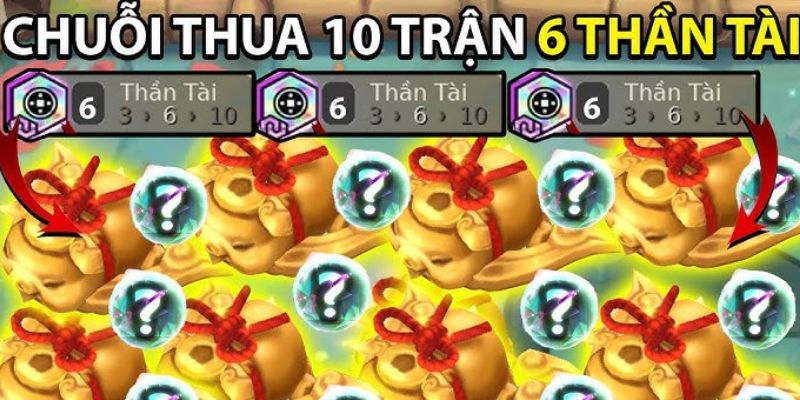 Phần thưởng nhỏ trong các mốc nổ hũ thần tài bạn có thể nhận được